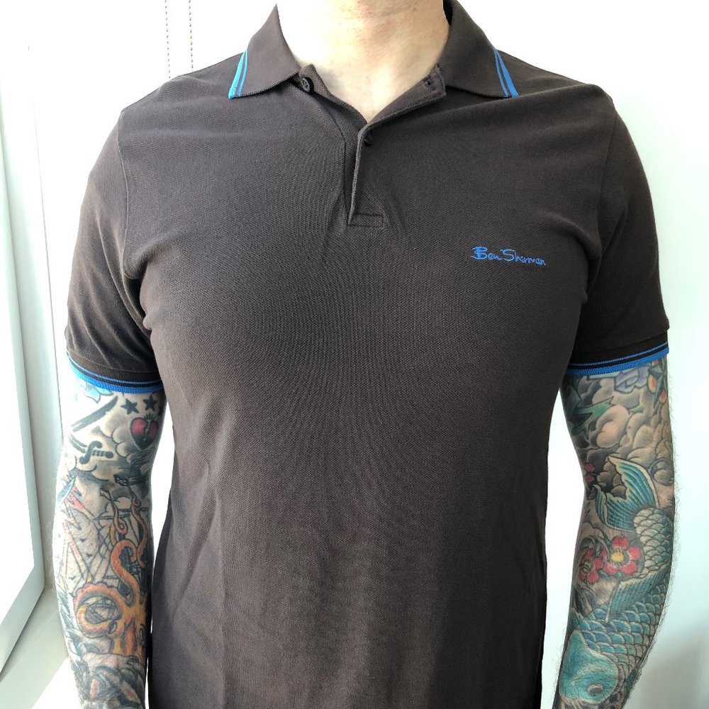 Brown Ben Sherman Polo Shirt
